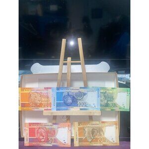 South African Rand Banknotes 10 20 50 100 200 Wildlife Collection